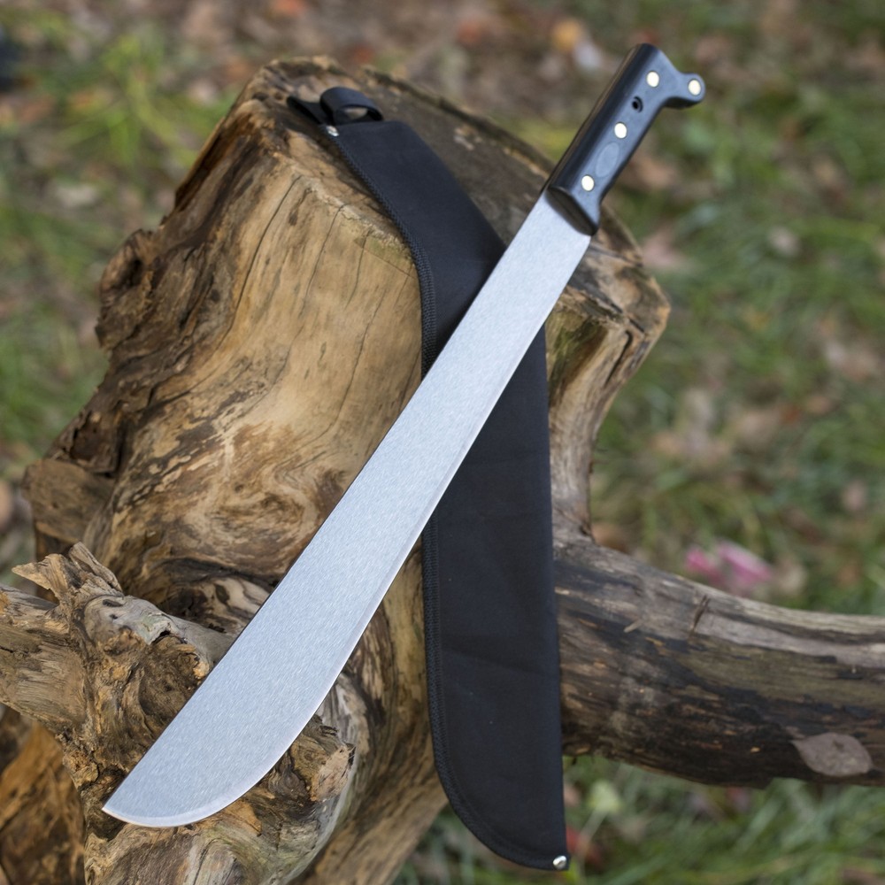 18" Machete with Sheath, NEW