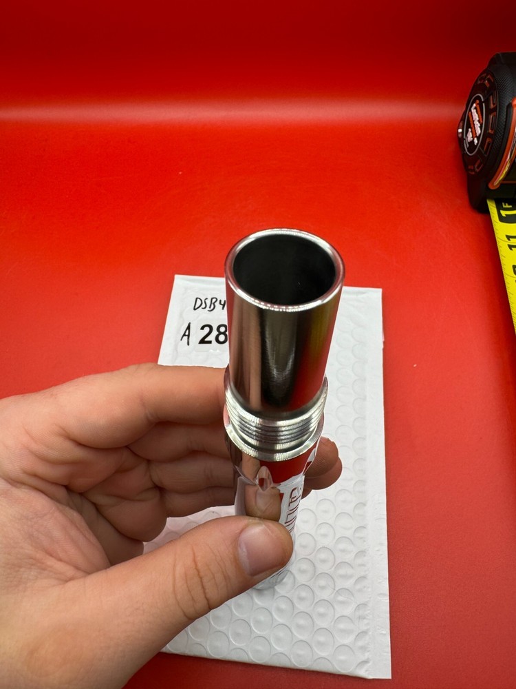 Dye SS Angel Threaded .688 Paintball Barrel Back