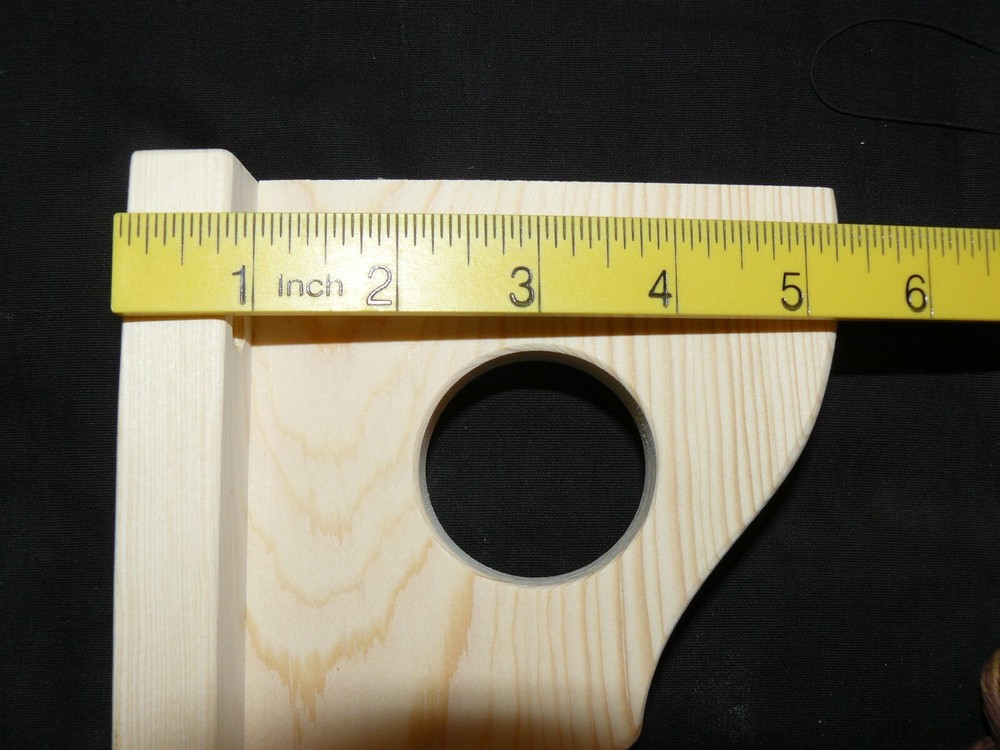 Decorative Wall Brackets with Rod Holder