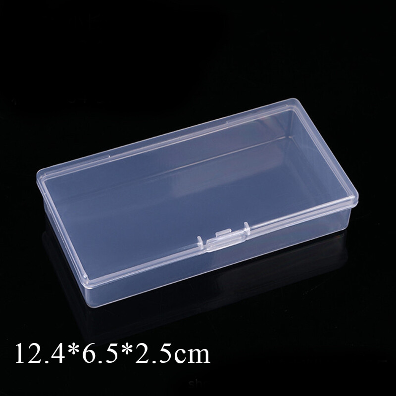 Translucent Plastic Storage Box Food Container Home Kitchen Office Packing Box