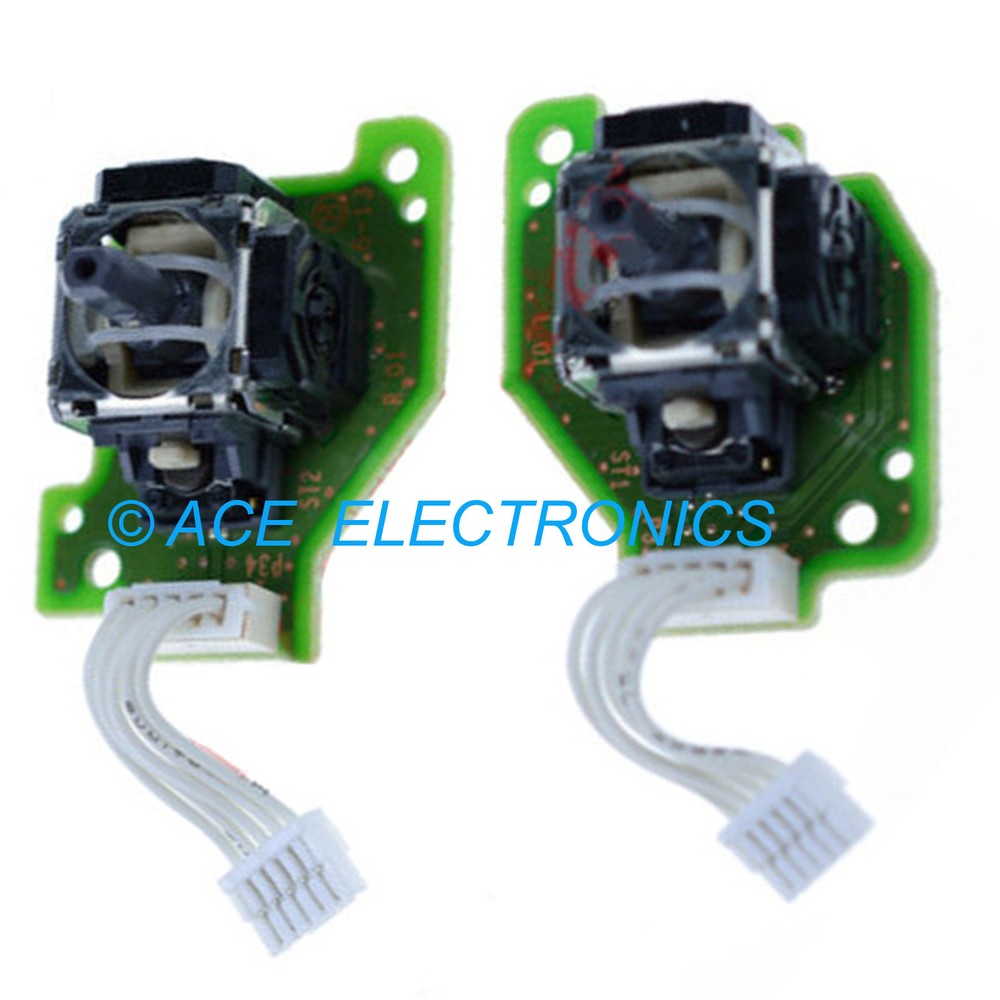 Left & Right Joystick Analog For Nintendo Wii U GamePad Controller With Cables