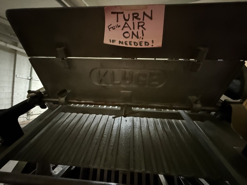 KLUGE FOIL STAMP PRESS