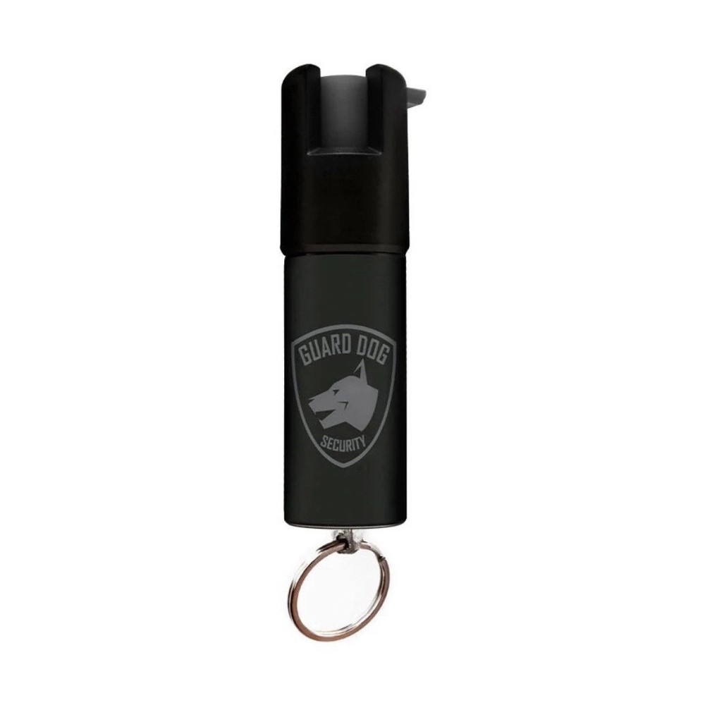 Guard Dog Security Pepper Spray Keychain Black