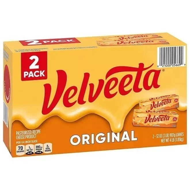 Original Pasteurized Cheese Loaf (32 oz., 2 pk.)