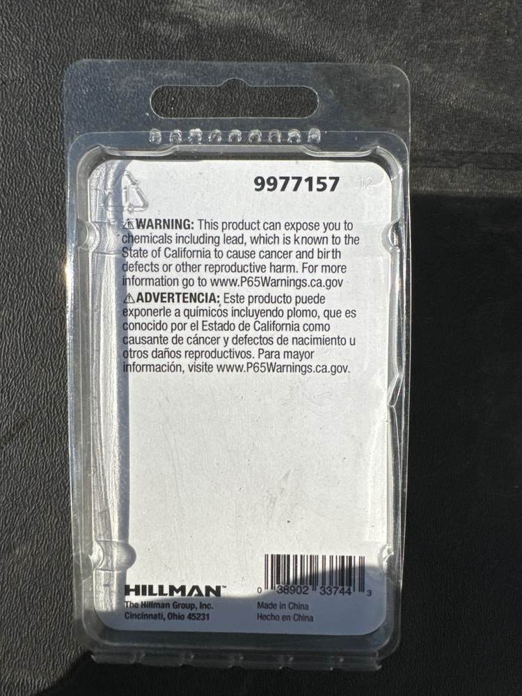 NEW Hillman 10-AMP Single-Pole Toggle Light Switch #9977157