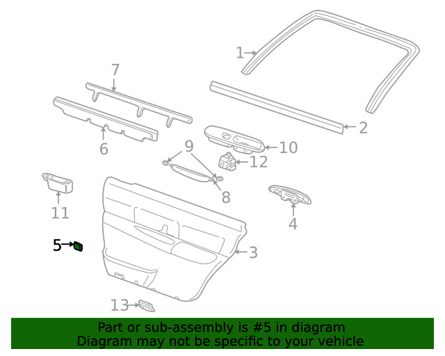 Genuine Ford Plug 6W1Z-5423862-AA