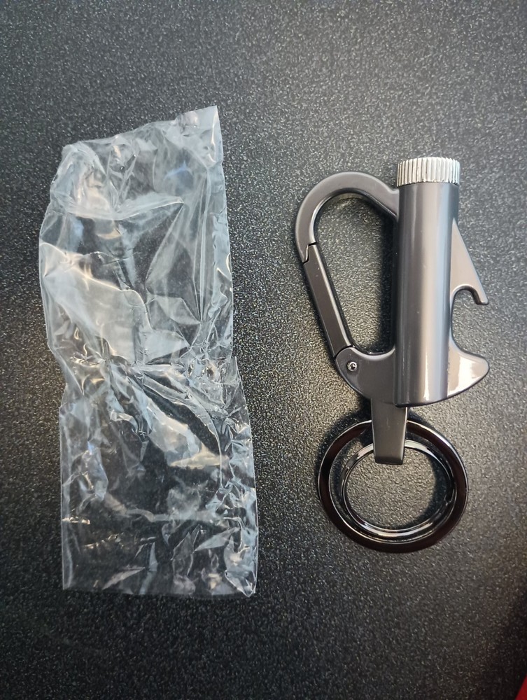3 IN ONE TOOL Permanent Match Lighter, Keychain, Bottle Opener