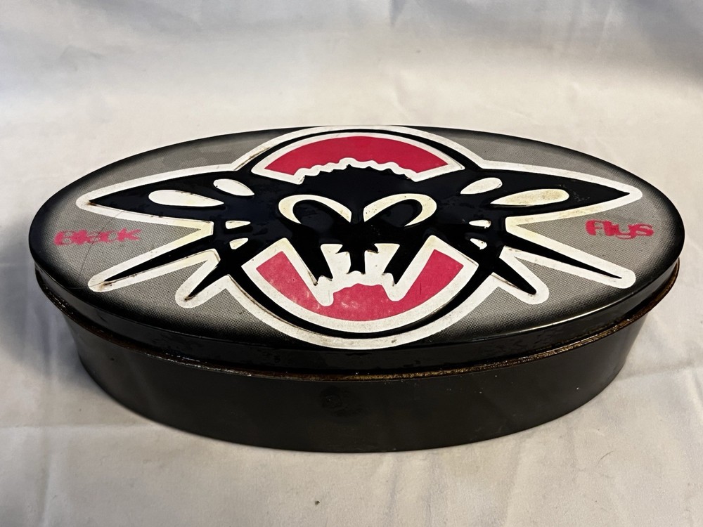 1990s Black Flys Eyewear Tin