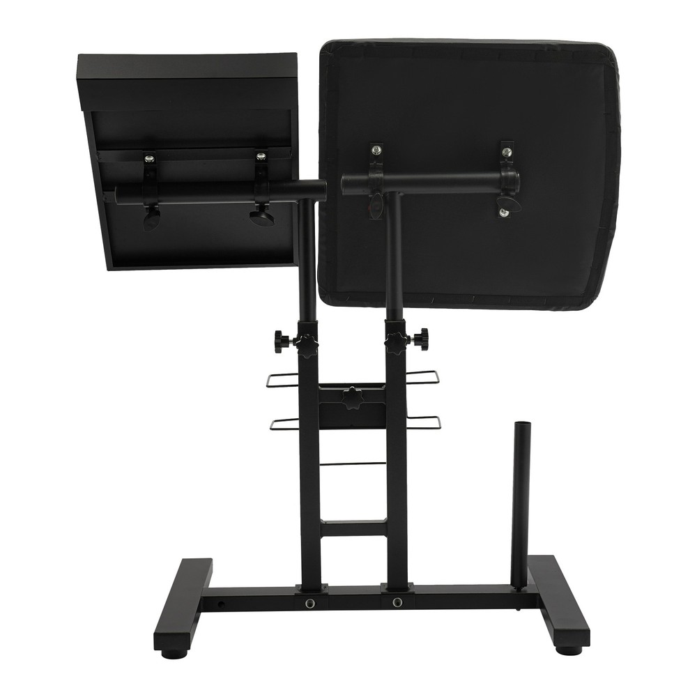 Detachable Folding Tattoo Workbench Display Stand Black Oversized Arm Rest Stand
