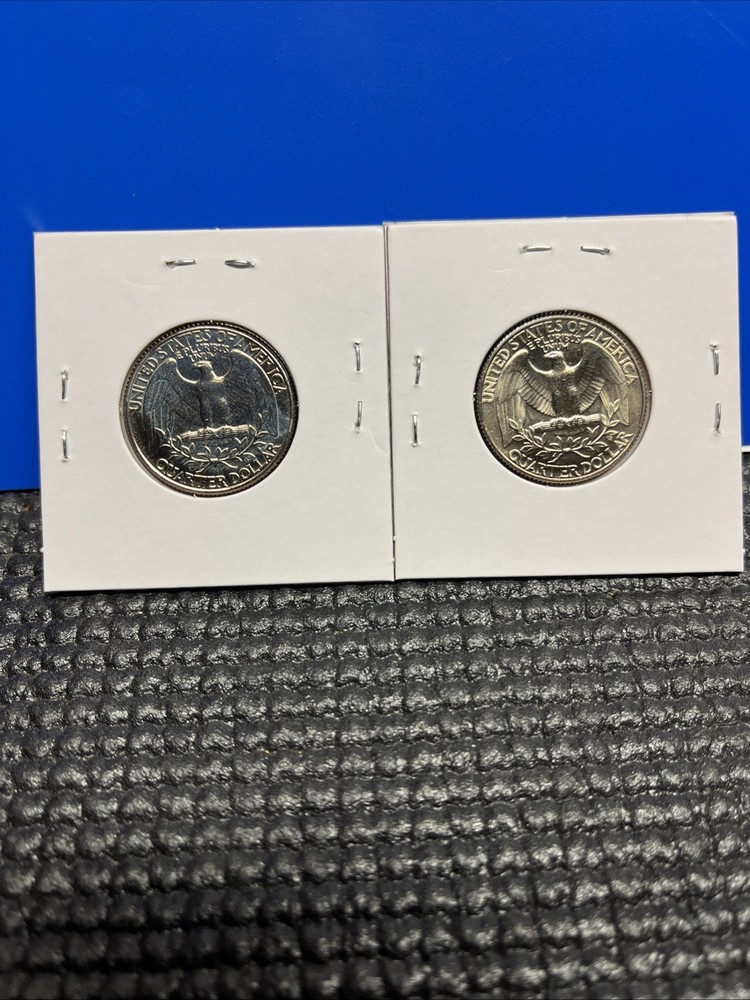 1987 P&D Washington Quarter Set