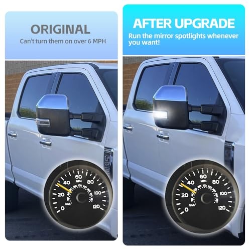 Mirror Spot Lights Speed Override Mod Harness for 2015 Constant Voltage Version
