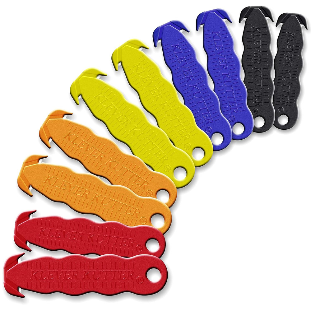 Box Cutter, , 100/Pack, Assorted (KLEVER - 100/PACK MIX)