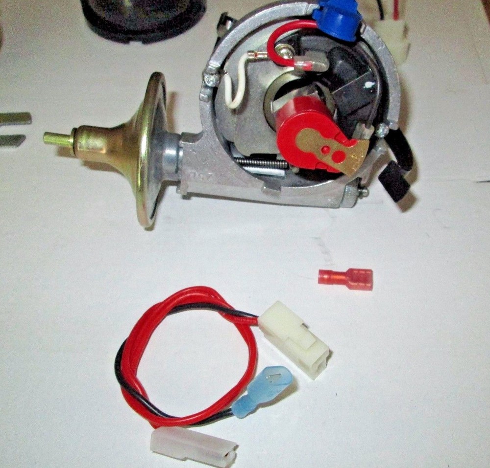 New Complete 25D Electronic Distributor + Coil MGA MGB Negative Ground ONLY