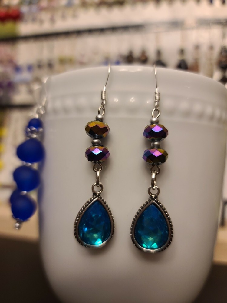 handmade beaded earrings