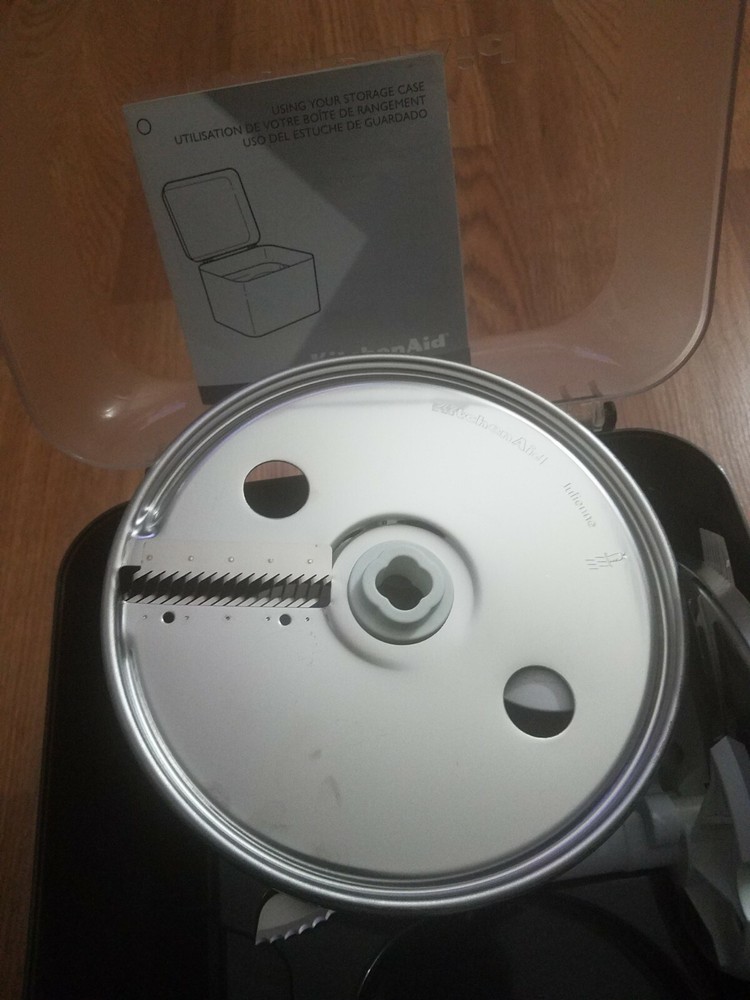 KitchenAid Food Processor Blade, Disc, & Adapter Case Set W10692130A
