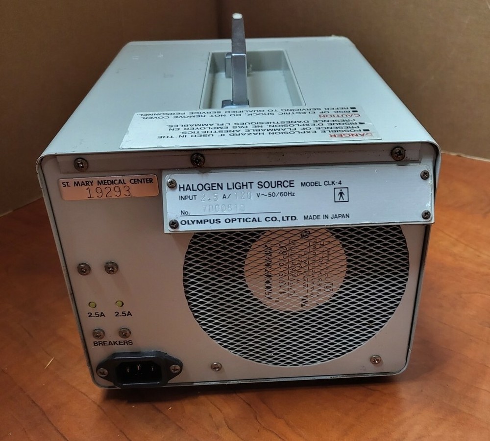 Olympus CLK-4 Halogen Light Source W/ Extra Lamp