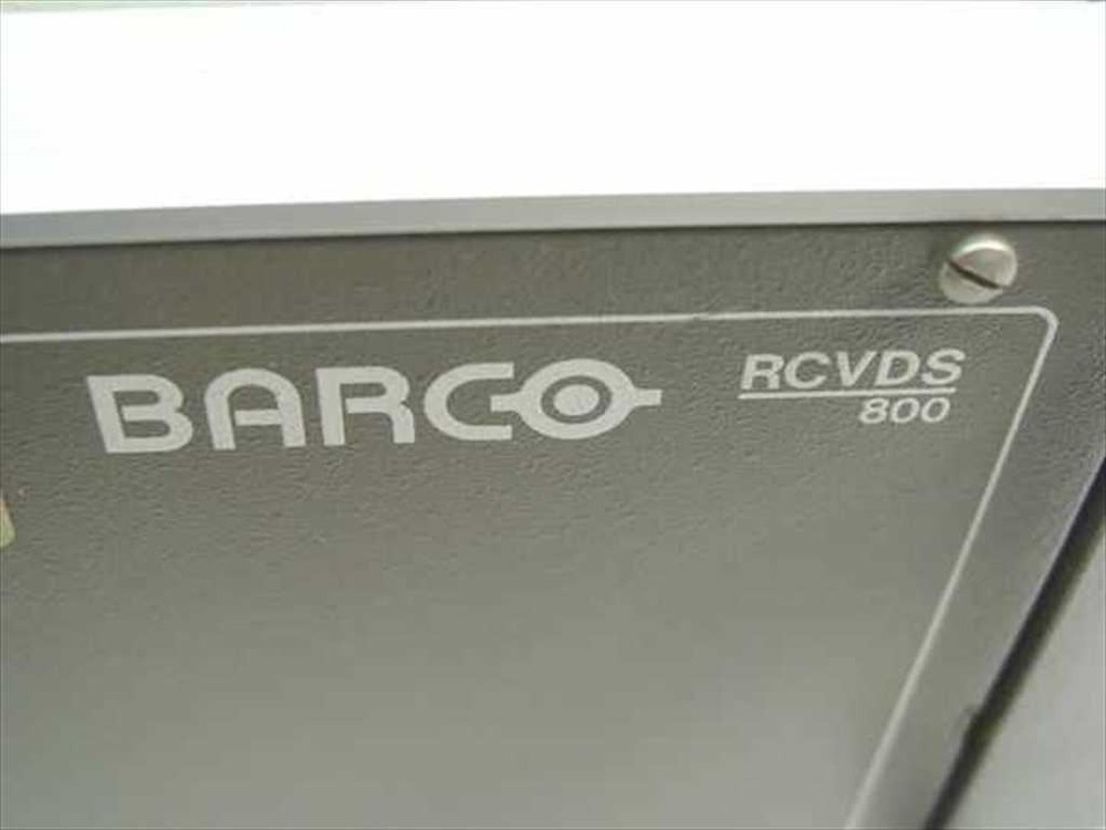 Barco RCVDS 800 Remote Controlled Video/Data Selector - No Plug-In Modules