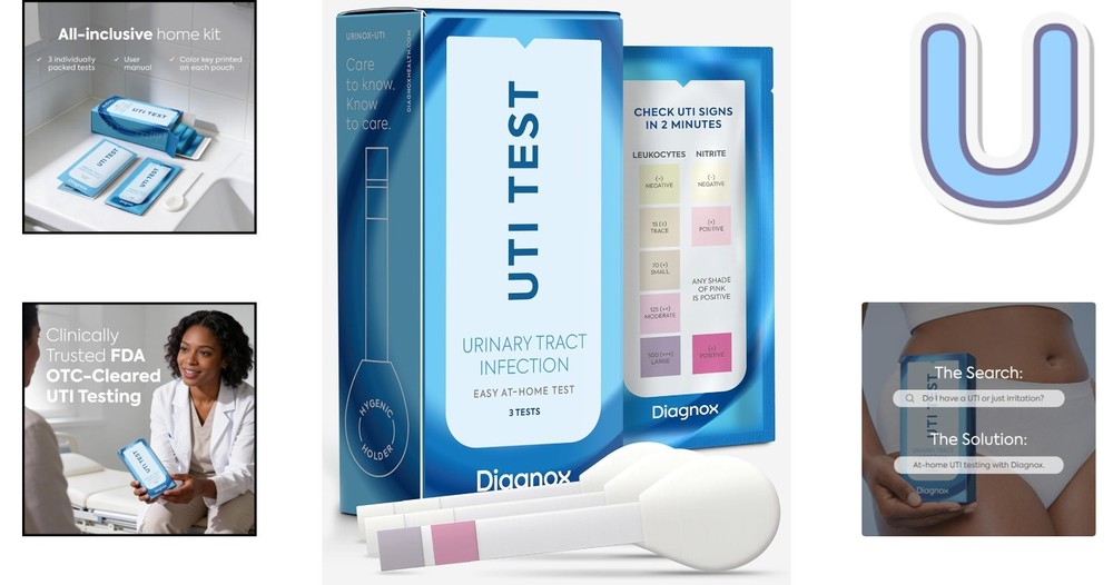 Urinary Health Made Simple - 3 Count UTI Strips with App Integration