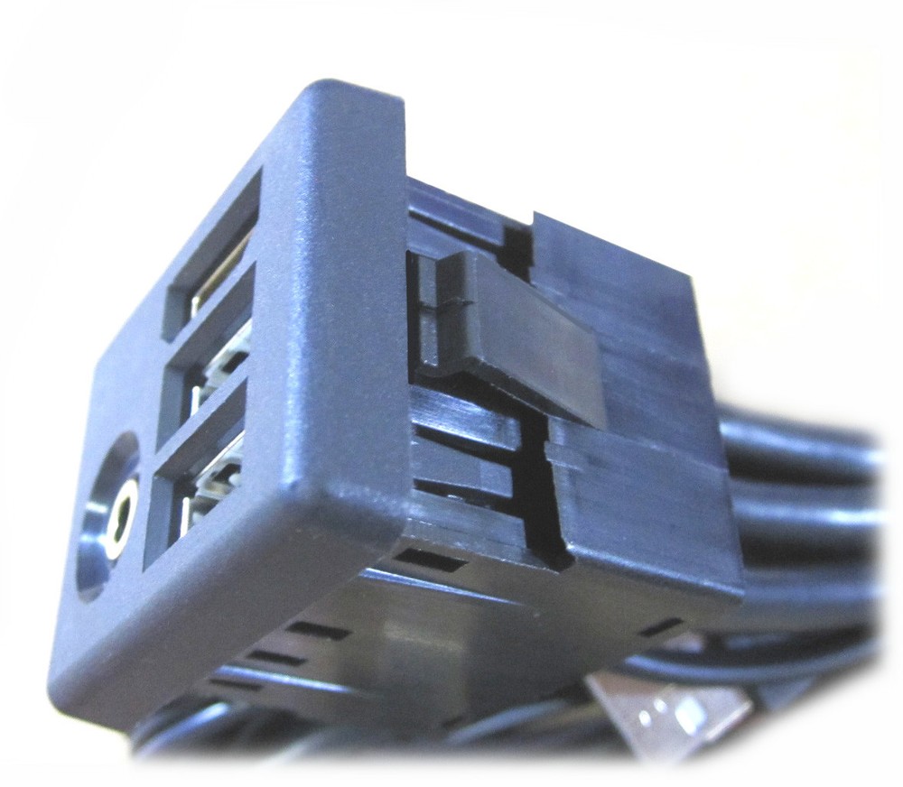 GM USB/AUX/HDMI Knockout Replacement A/V Hub Panel