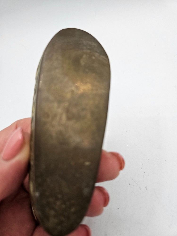 VTG. Brass Etched Slipper Ashtray India