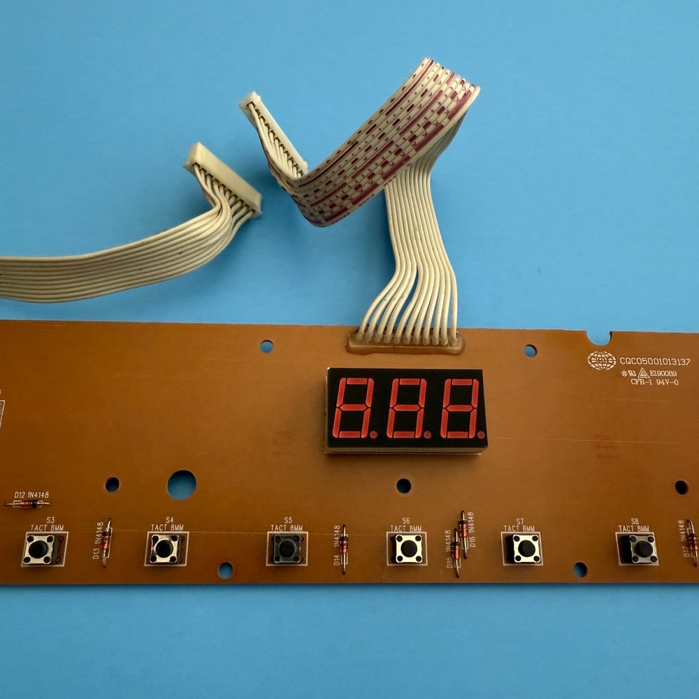 M-AUDIO Oxygen 61 MIDI Keyboard Used Replacement Part: Display Circuit Board PCB