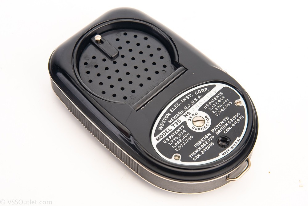 Weston Master II Model 735 Universal Exposure Light Meter in Leather Case V23