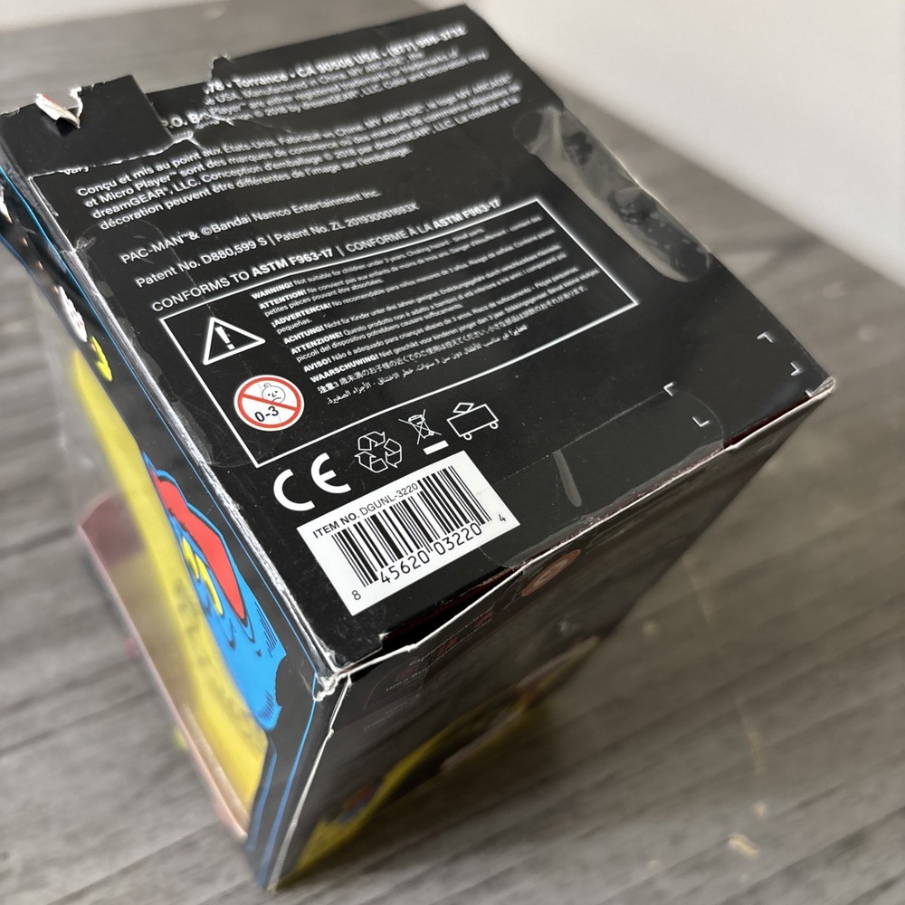 My Arcade - Micro Player Retro Arcade - Pac-Man - Sealed Box Damage