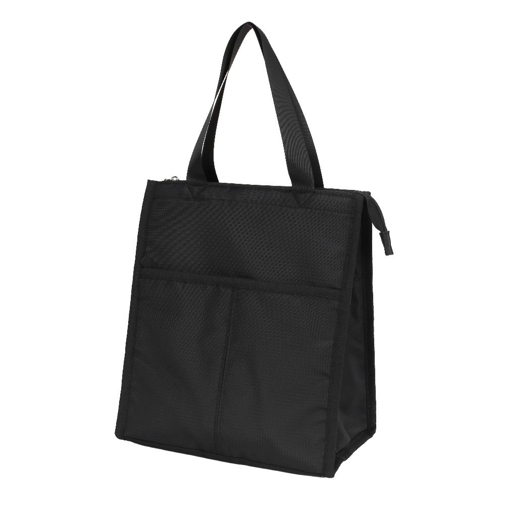 Reusable Polyester Adult Lunch Bag, Black