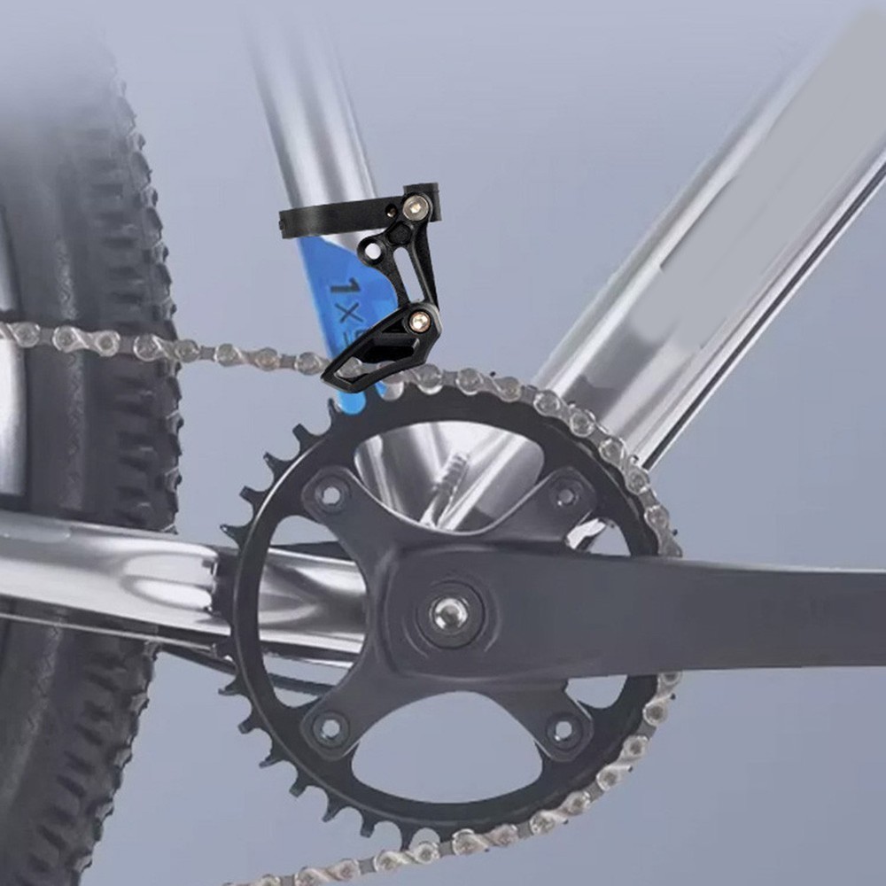 Streamlined Chain Guide for Single Speed Bikes with Quick Installation