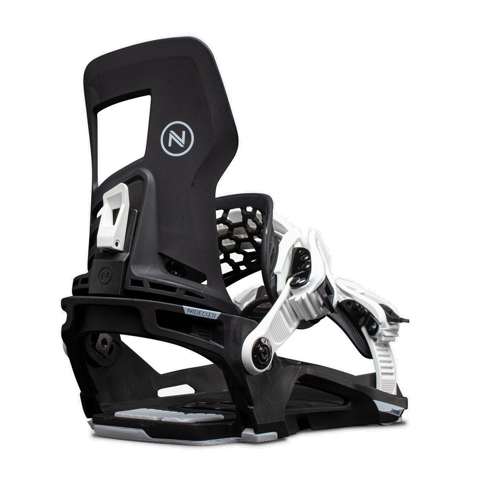 Nidecker Prime Kid's Snowboard Bindings, Black, Small