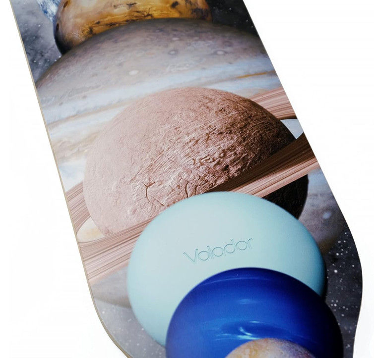 Freeride Longboard Cruiser | Maple Wood Deck| Drop Through Longboard Complete