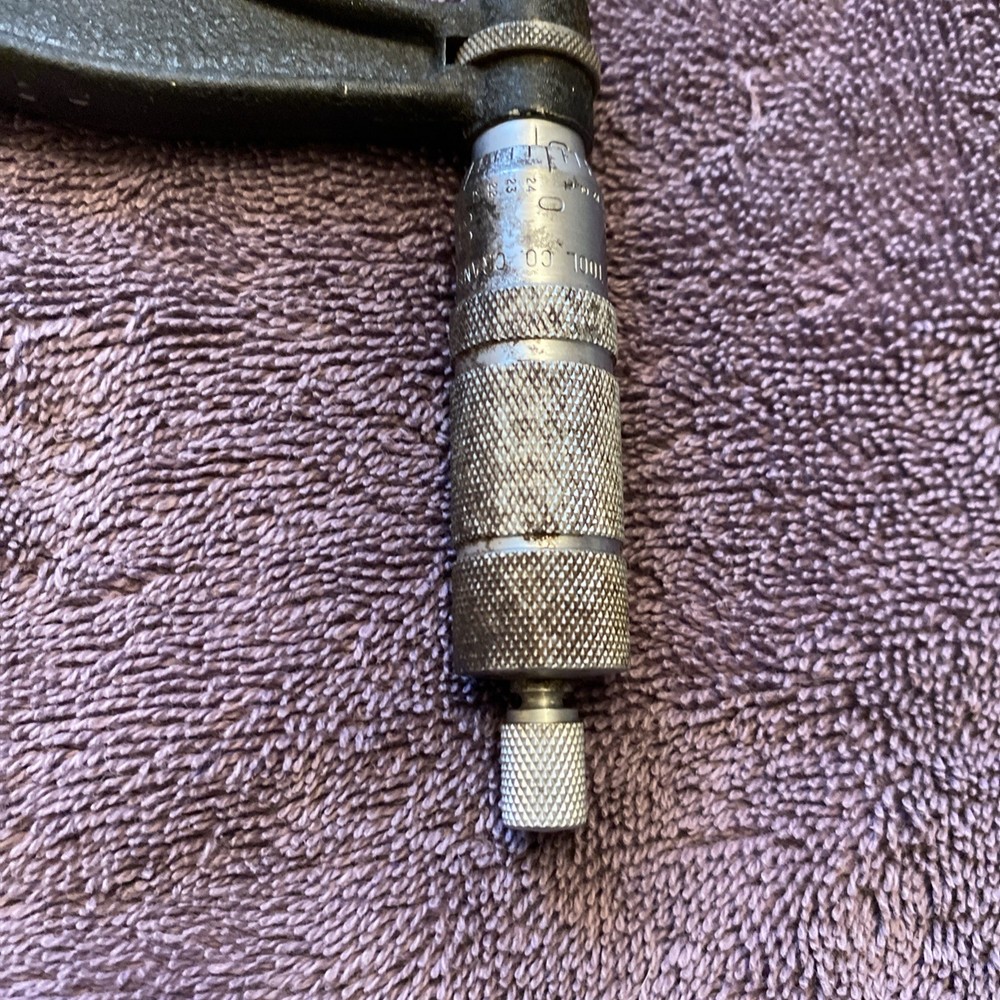 Vintage Central Tool 1”-4” Micrometer