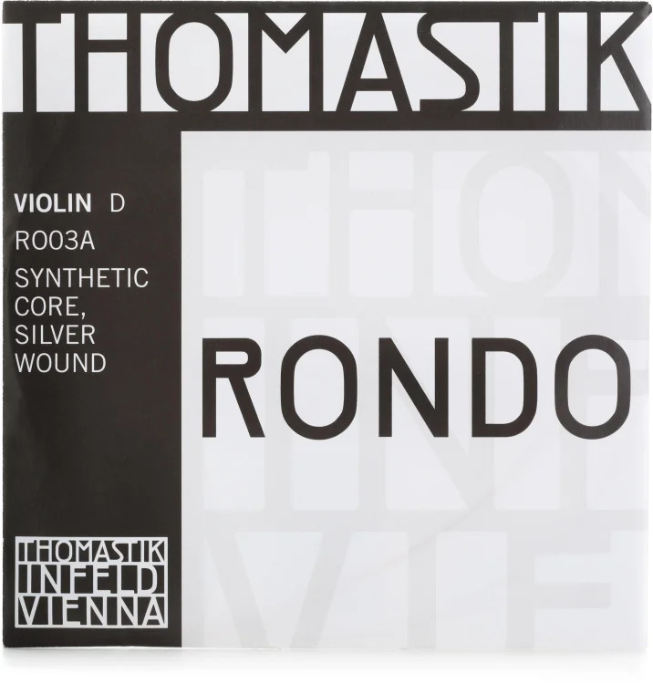 Thomastik-Infeld Rondo Violin D String - 4/4 Silver Wound