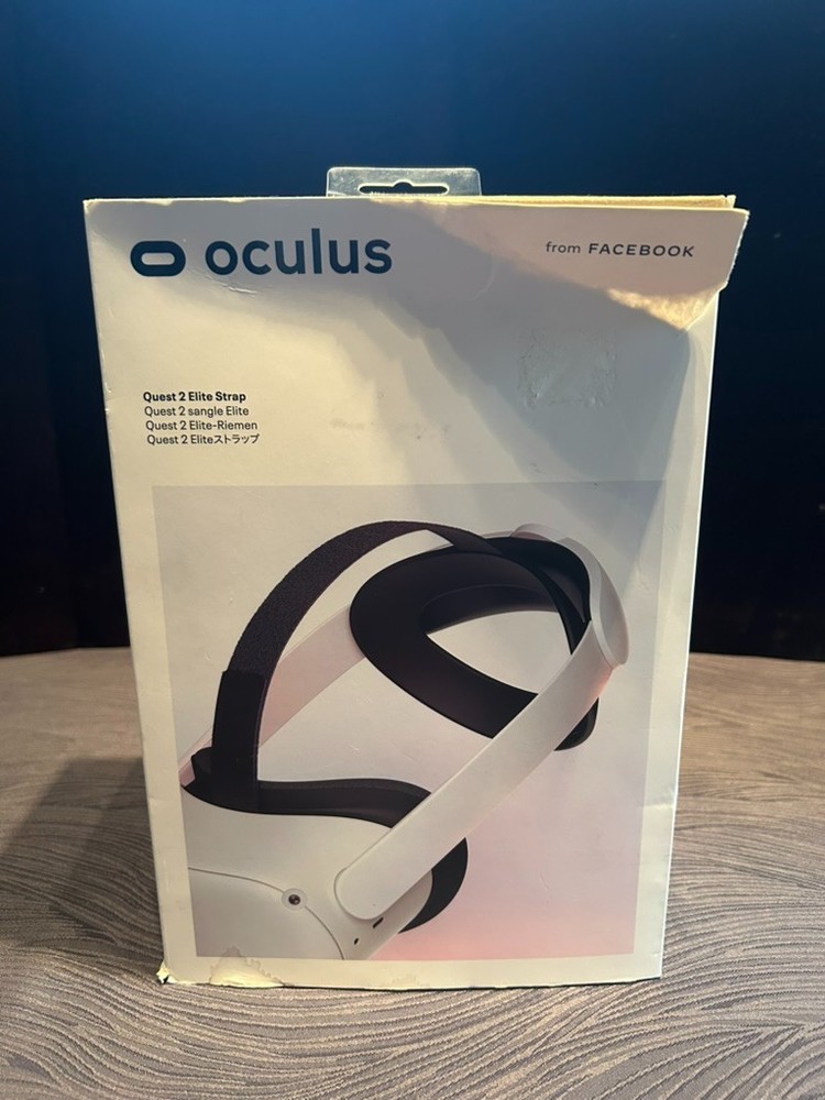 Oculus Quest 2 Elite Strap Official Meta VR Headset Strap Replacement w Box