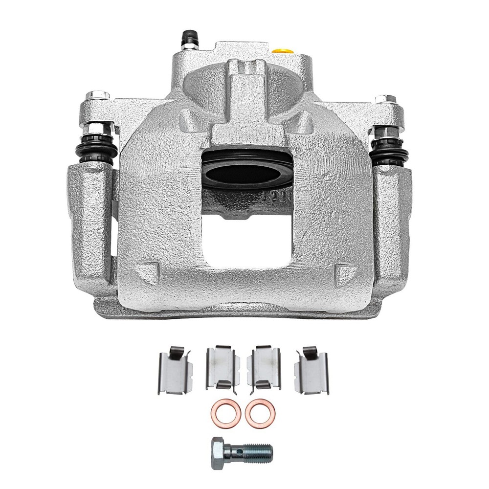 Pair Front Disc Brake Calipers w/ Bracket for 2009 2010 2011 2012 Dodge Journey