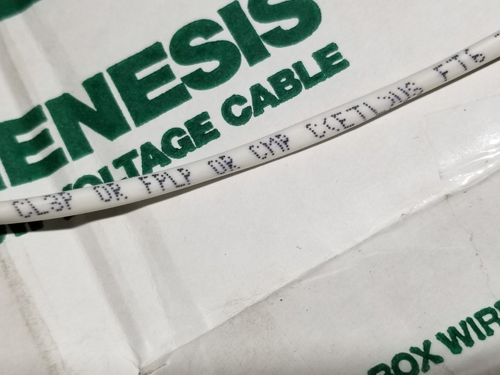 Southwire Genesis 3214 18/2C Plenum Shielded Security/Control Cable White /100ft