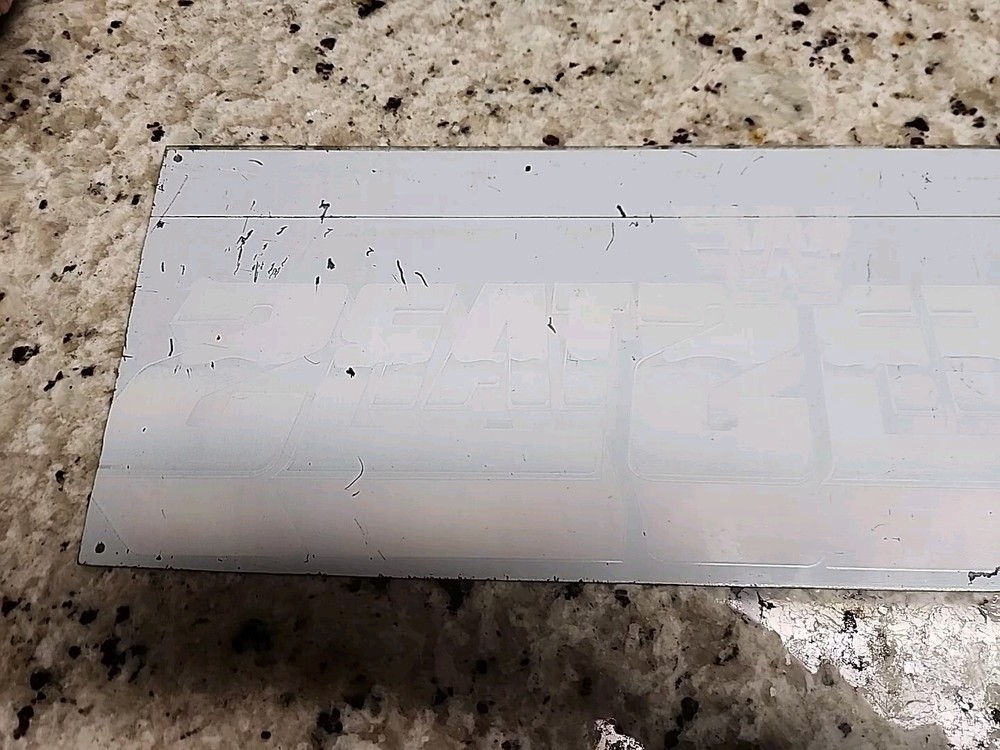 WWF Superstars Arcade Marquee / Technos / Plexiglass