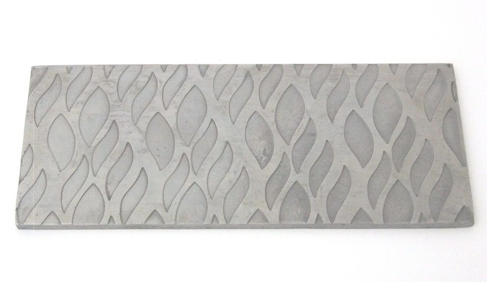 Pattern Texture Plate for Press or Rolling Mill 6 x 2.5 Inch, #34
