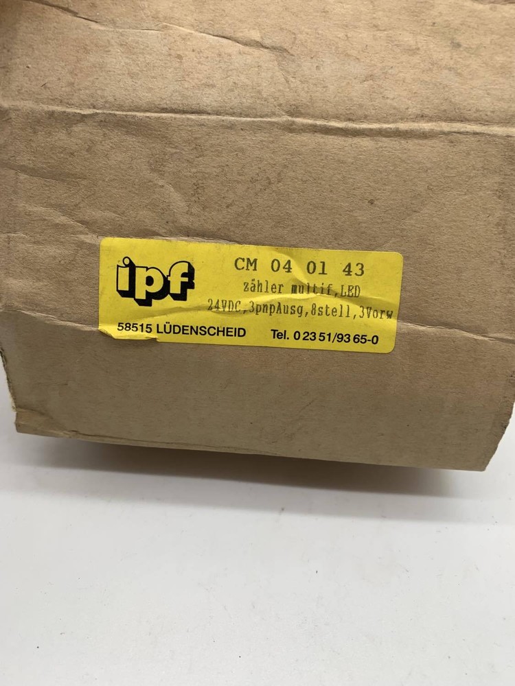 IPF CM 04 01 43 CM040145 Multi-Function Counter