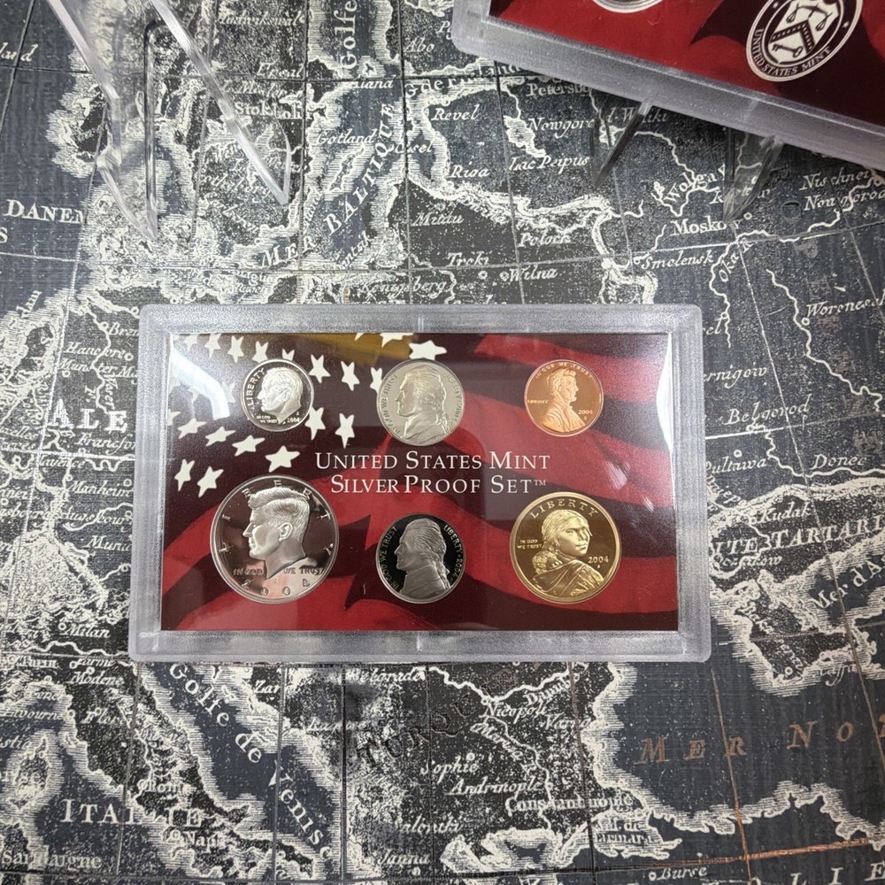 2004 US Mint Silver Proof Set w/OGP/COA
