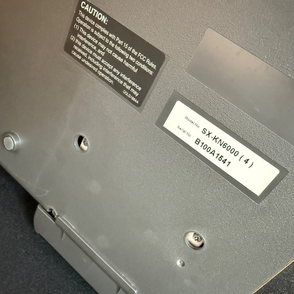 Vintage Technics SX-KN6000 Professional Keyboard With Case