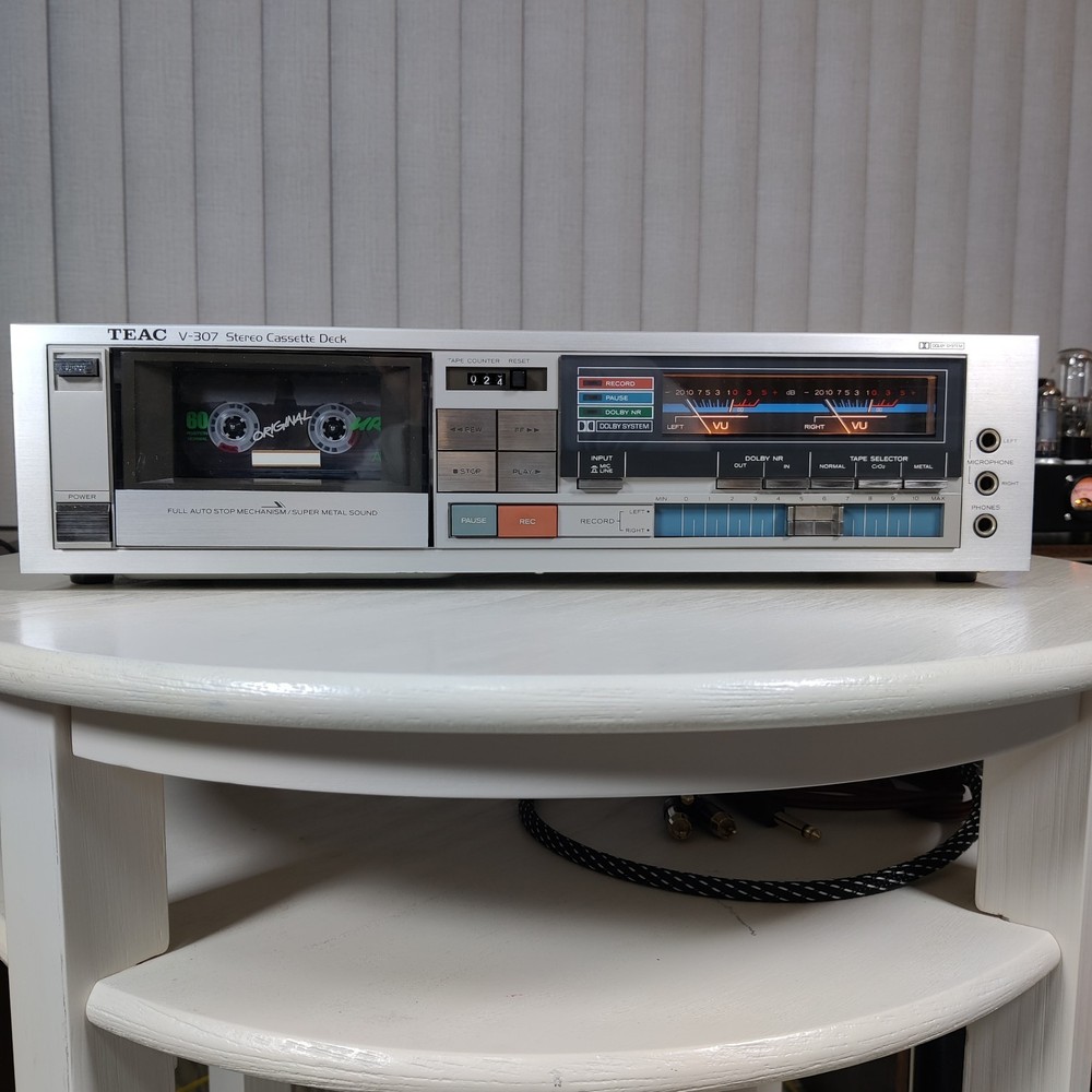 cassette deck TEAC V-307 working