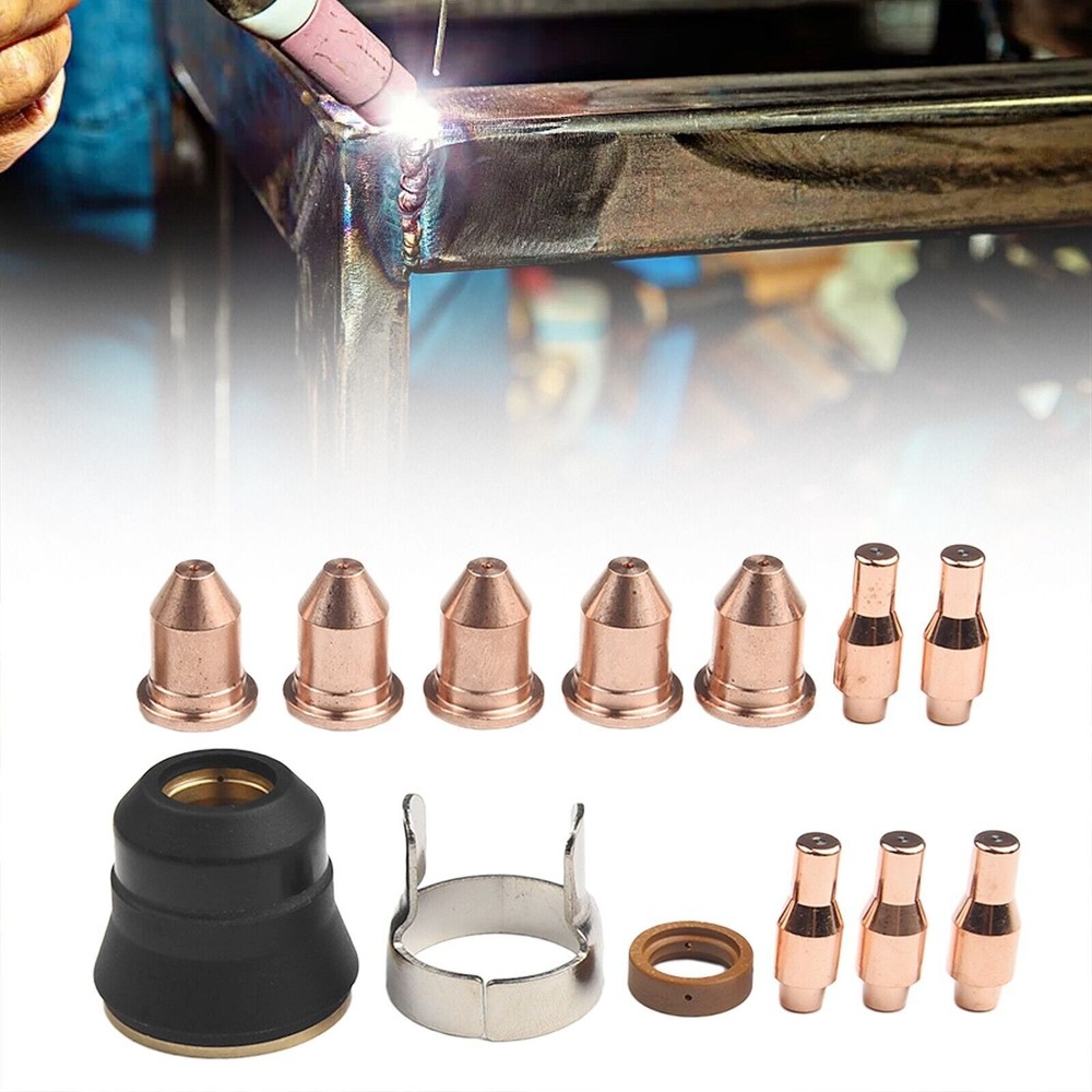 Nozzle& Electrode Replacement-Kit for Harbor Freight Titanium 45A Plasma Cutter