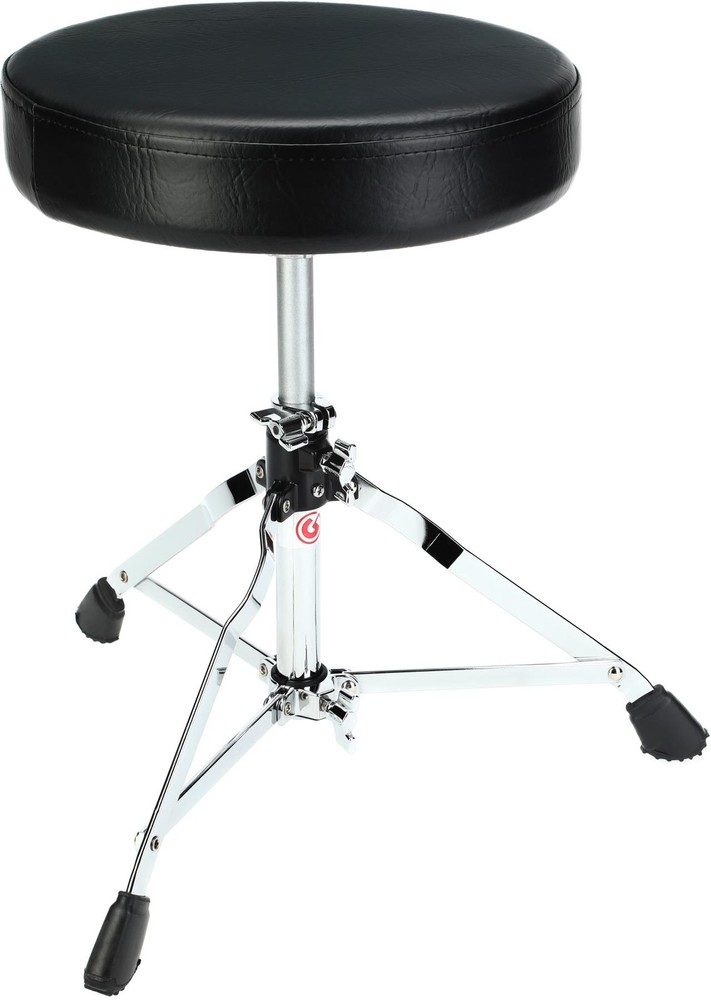 Gibraltar 5608 Single-braced Lightweight Round Drum Throne (3-pack) Bundle