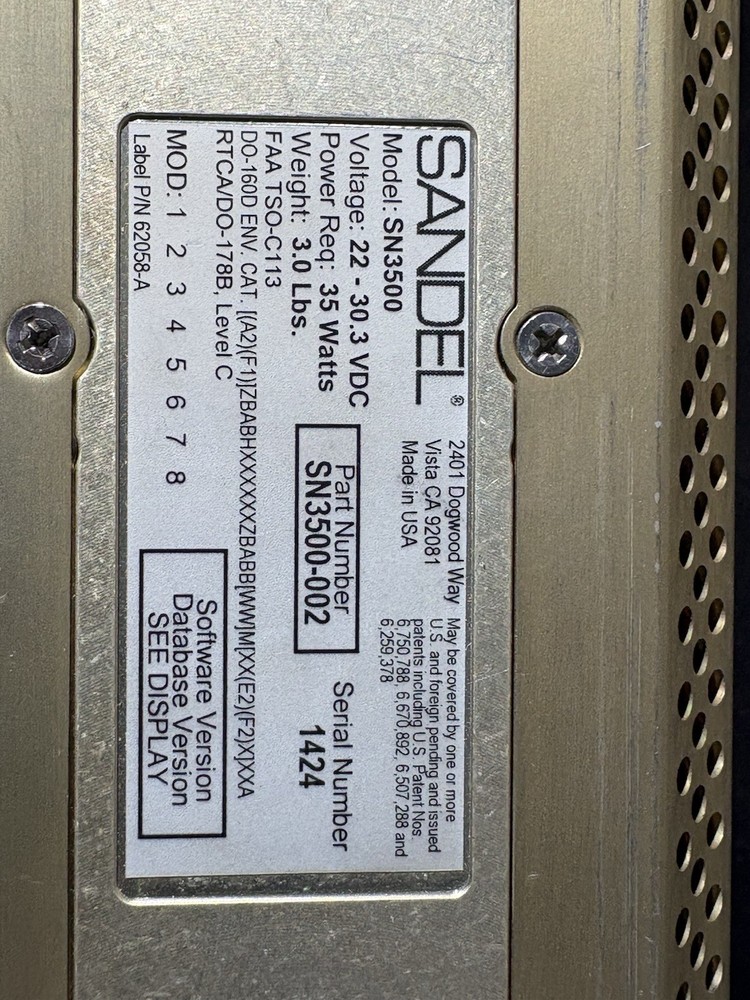 SANDEL SN3500