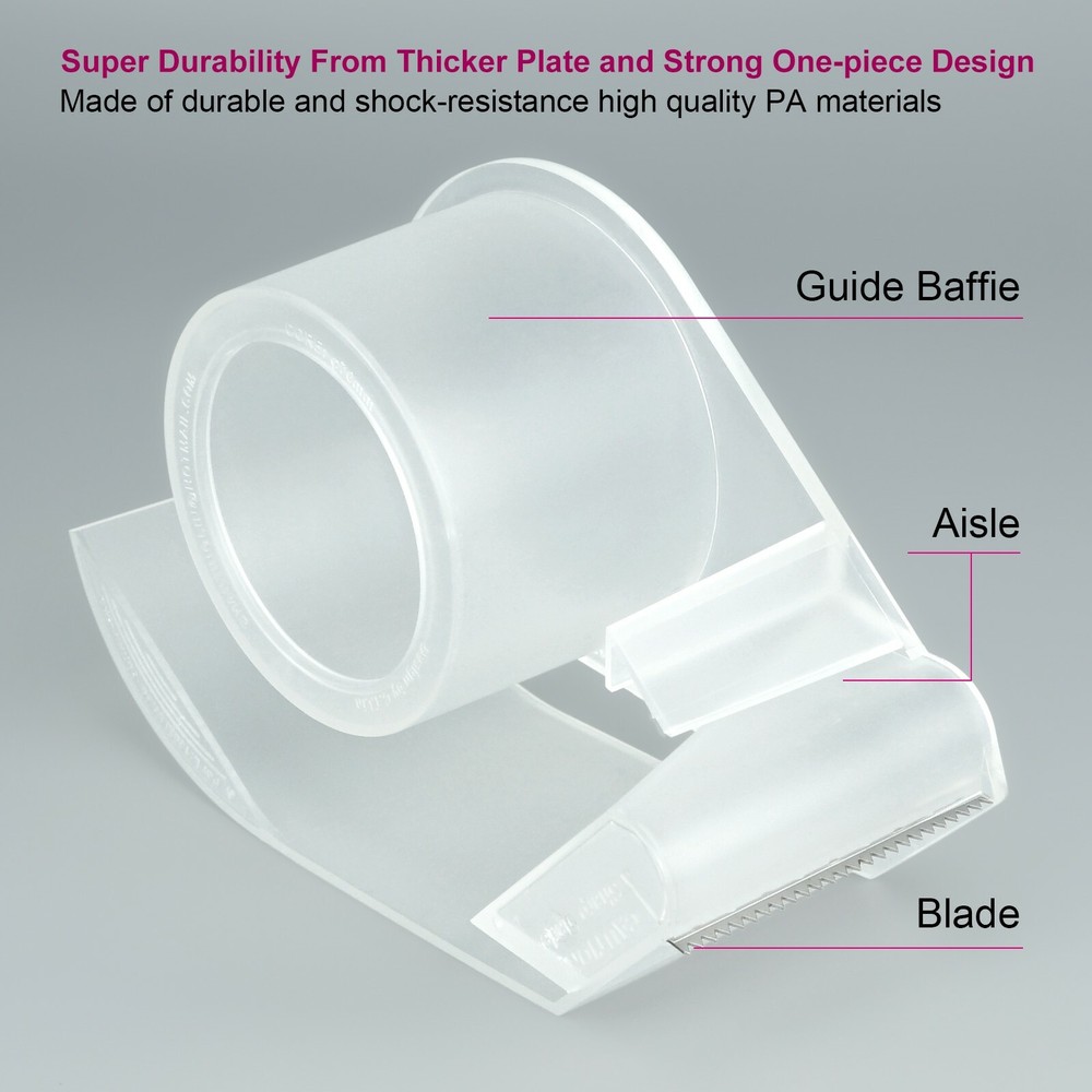 LINCO Handheld Packaging Tape Dispenser - Translucent