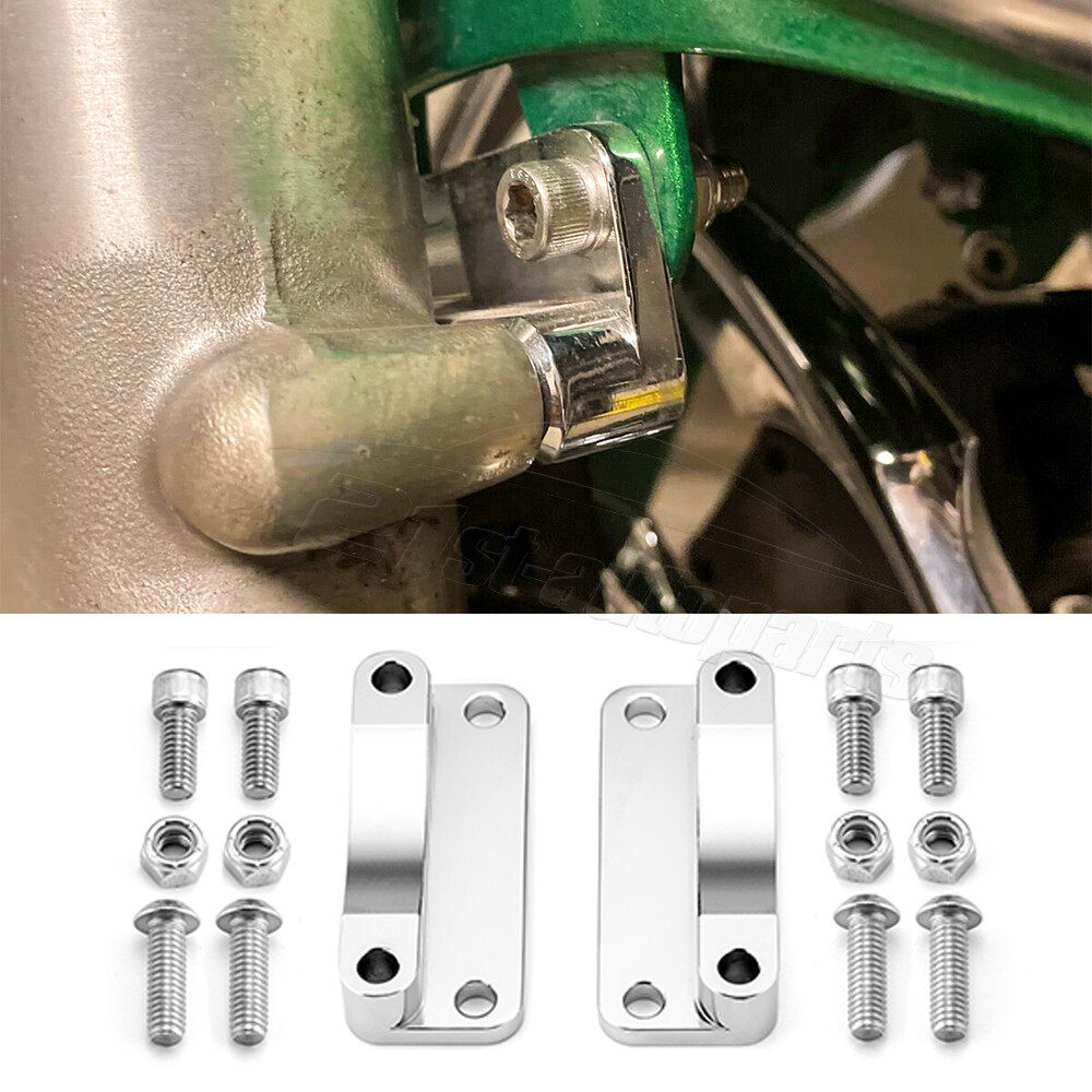 Front Fender 20mm Riser Relocator Spacers For Harley FLHT FLTR FLHX 2003-2013