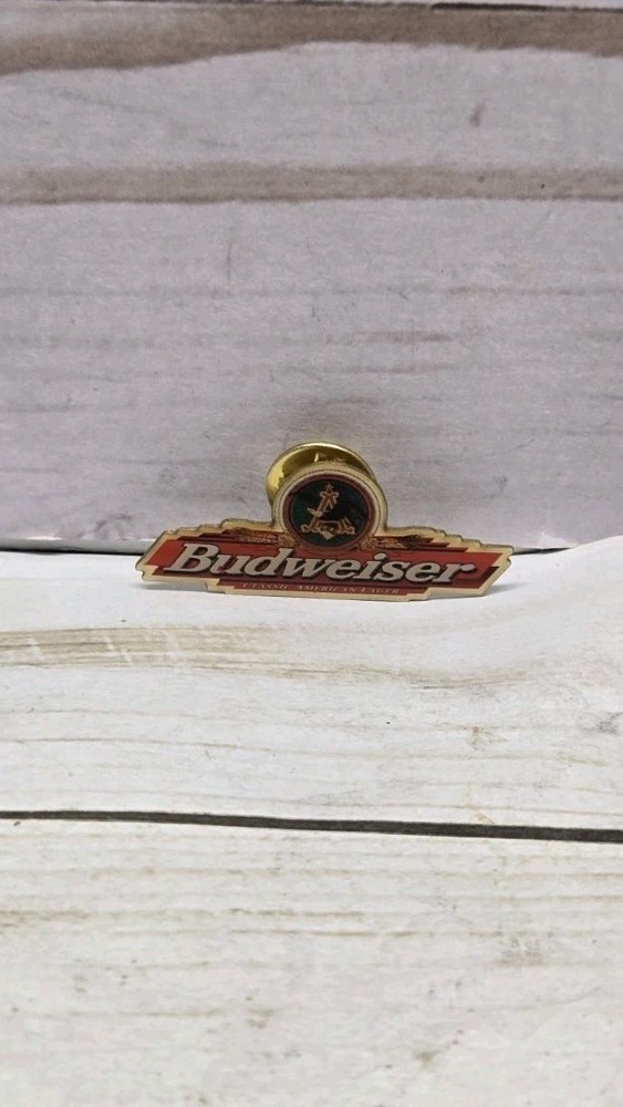 Budweiser Classic American Lager" Enamel Pin