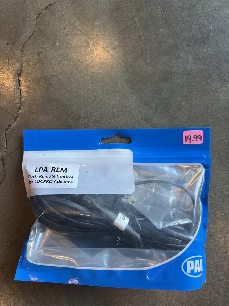 PAC LPA-REM DASH REMOTE CONTROL FOR LOCPRO ADVANCE