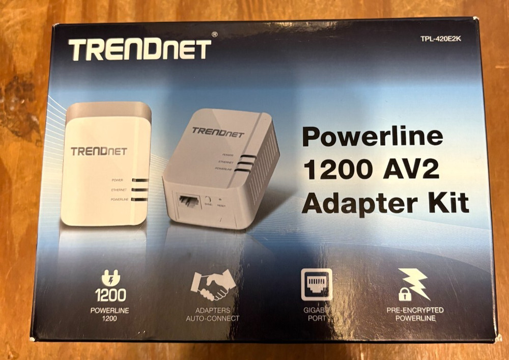 TRENDnet Powerline 1200 AV2 Adapter Kit